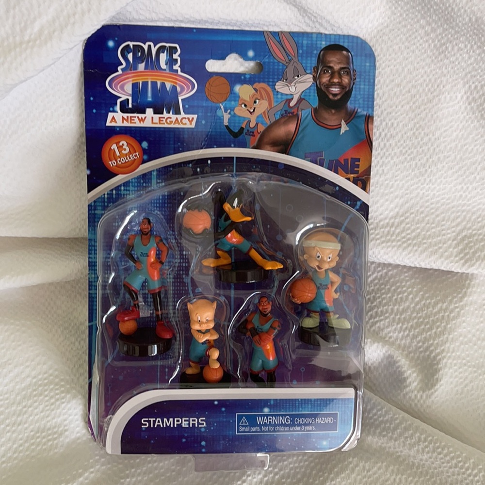 - Space jam stampers 5 figurines NEW